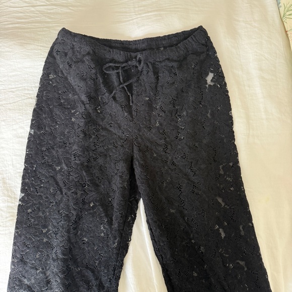 Reformation - Black Lace Pants - Picture 5 of 5
